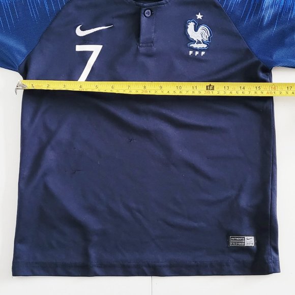 Nike Dri Fit Paris St-Germain France Soccer Jersey - Griezmann #7 - Youth 24 - Picture 8 of 8